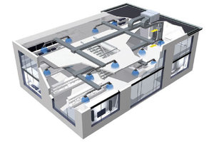 Sistema de Aire Acondicionado Comercial Montado en Techo, Precio de Unidad de Aire Acondicionado de Techo de 3, 5, 10, 15, 30 Toneladas, Unidad de Aire Acondicionado Central con Calefacción - Product Image 4