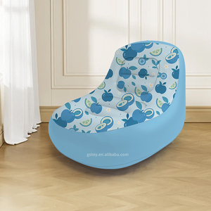 Fruit <strong>Kids</strong> Inflatable Lounger <strong>Chair</strong> Children Play Sofa Soft Puffy Seat Toddler Blow Up Furniture - Product Image 1