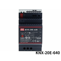 Mean Well KNX-20E-640 640mA KNX EIB Power Supply Ultra Slim Smart Home Control KNX Power Supply pour l'automatisation moderne des bâtiments