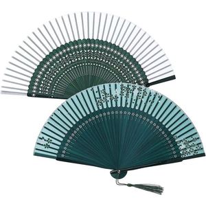Ventilador de Mano Luminoso de Estilo Clásico de Calidad Premium, Diseño de Corazón de Plástico con Mensaje Personalizado - Product Image 1