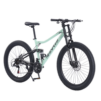 VTT à double suspension 21 vitesses, vélos réglables bon marché, vélo de montagne de taille 26 27.5 29 pouces vélo de montagne de descente