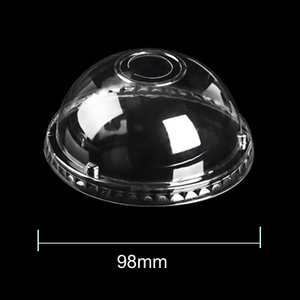 Tampas <span class=keywords><strong>PET</strong></span> de 98mm em Estoque: Tampas Planas e Tampas Cúpula com Borda Alta para Creme - Product Image 5
