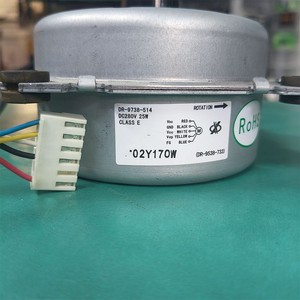 Motor para Aire Acondicionado Exterior Dr-9738-514, DC280V 25W Clase E, Indicador de Rotación, Cumple con RoHS - Product Image 1