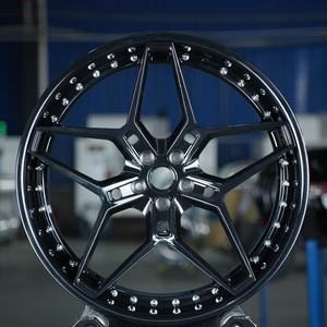 <span class=keywords><strong>Jantes</strong></span> forgées sur mesure - Alliage d'aluminium 6061-T6 17-24 pouces, PCD/ET/CB personnalisés, OEM accepté <span class=keywords><strong>pour</strong></span> BMW Benz Audi - Product Image 4