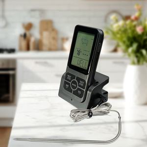 Thermomètre de cuisine en plastique ABS à distance sans fil Sonde numérique intelligente de température de four de barbecue à viande pour usage domestique - Product Image 5