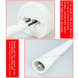 Sensor suhu termokopel suhu tinggi tipe K prefabrikasi, batang temperatur tanur 2520 baja tahan karat 130 Annealing - Product Image 4