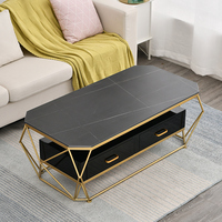Nouvelle Table Basse Centrale Unique et Économique, Meuble Moderne de Salon, Table d'Appoint