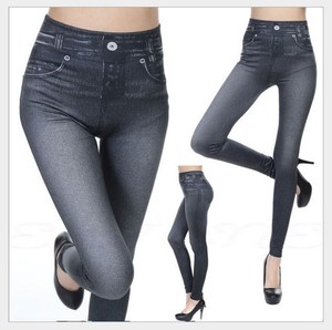 2026 Cheap 3 Colors Women Fashion Wear Butt Lifter Denim <b>Jeans</b> Leggings - Product Image 4