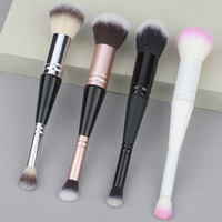 Kuas Makeup Dua Sisi Kuas Foundation dan Concealer Dua Sisi Kuas Kosmetik Wajah untuk Meratakan