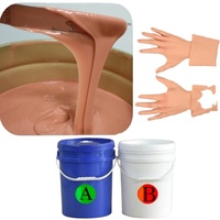 Caoutchouc de silicone liquide vulcanisé au platine haute dureté pour accessoires, moulage de précision industriel