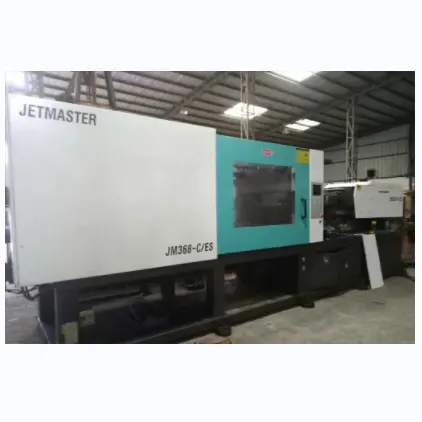 Secondhand Chenhsong JM368 C ES Plastic Injection Molding Machine 368 Ton Plastic Moulding Machinery