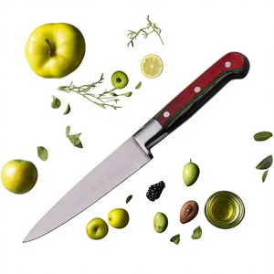 Couteau de chef artisanal de luxe avec manche en turquoise, lame en cuivre et damas pour la cuisine, couteaux de chef à vendre - Product Image 3