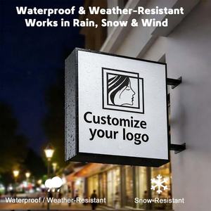 Wholesale Square Outdoor Weatherproof LED <b>Light</b> <b>Box</b> Convenience StoreStation Outdoor <b>Advertising</b> Display Sign - Product Image 5