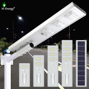 Hienergy ngoài trời IP65 LED năng lượng mặt trời ánh sáng đường phố 150W/200W nhôm thông minh hệ thống chiếu sáng đường - Product Image 2