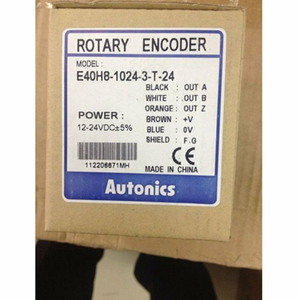 Yeni Orijinal Stokta E40H8-1024-<span class=keywords><strong>3</strong></span>-T-24 Döner Kodlayıcı Hızlı Teslimat. Endüstriyel Otomasyon Ürünü - Product Image 1