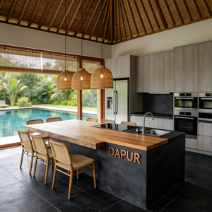 Services de conception et de construction <span class=keywords><strong>d</strong></span>'<span class=keywords><strong>architecture</strong></span> moderne <span class=keywords><strong>d</strong></span>'inspiration asiatique du Sud-Est : Maison contemporaine à deux étages avec garage - Product Image 4