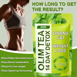 Té Orgánico OEM de 14 Días para Quemar Grasa y Perder Peso, con Morera, Loto, Moringa, Cassia y Té Verde - Favorece la Digestión y la Energía, Caja con 14 Bolsitas de Té - Product Image 3