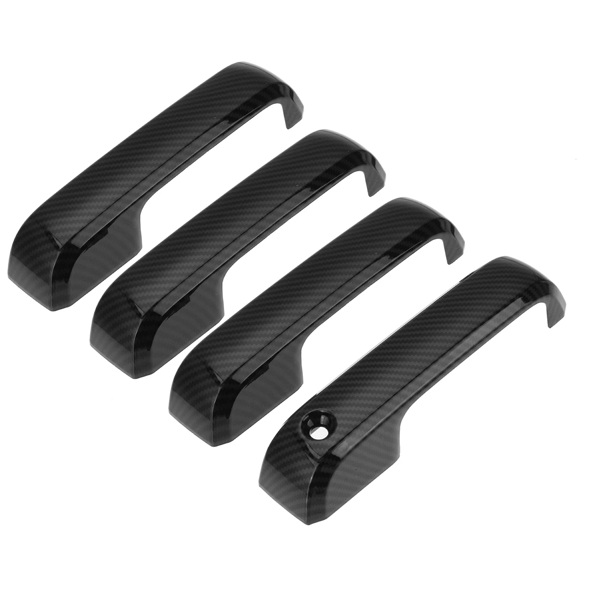 4 pièces en fibre de carbone