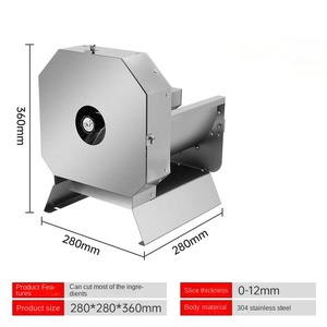 เครื่องหั่นผักระบบอัตโนมัติสแตนเลสประสิทธิภาพสูงเครื่องหั่นผลไม้ด้วยมือเครื่องหั่นส้ม - Product Image 6