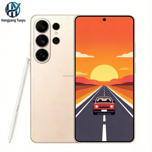 Android 16 22G+1TB 7.3 Inch S26 ultra 5g Android Smartphone Al Scene Recognition Perforated Screen LTE Cellular Smartphone