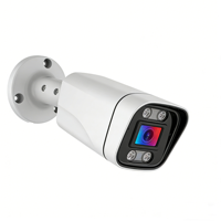 Caméra de sécurité IP POE 2K 4MP compatible Hik avec logo personnalisé, caméra bullet CCTV, vision nocturne infrarouge, CMOS, caméra réseau NVR, extérieur