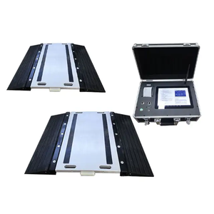 Báscula de Pesaje de Eje Veidt para Vehículos Rodantes, Báscula para Camiones Pesados de 100 Toneladas, Báscula de Pesaje de Eje P01 en Venta - Product Image 1