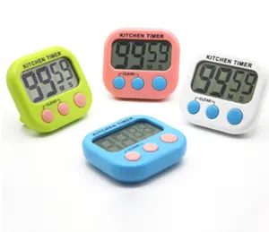 Logo Customize Cheap Large LCD desk Magnetic electronic countdown Mini digital kitchen timer