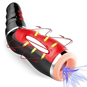 Clip Suction Airplane Cup Mouth Delicate Sucking Vibration Sound Electric Fully <strong>Automatic</strong> Male Masturbator Adult - Product Image 3