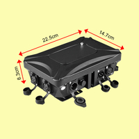 Répartiteur DMX XLR 3 broches isolé IP65 1 entrée 8 sorties pour éclairage de scène extérieur