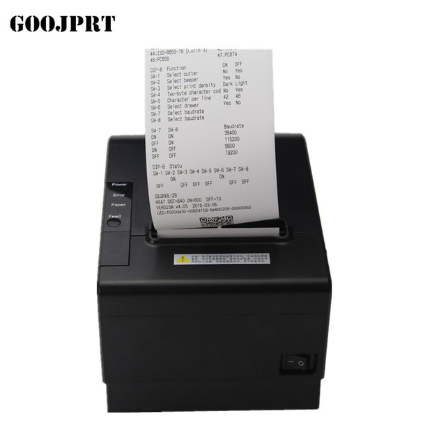 For 80mm Thermal Receipt Printer with USB Interface 1-Year Warranty in Stock