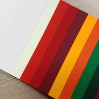 Papier tactile A4 rouge noir, 120mm, 120gsm, revêtement de peau, doux, pour l'artisanat, 16 couleurs