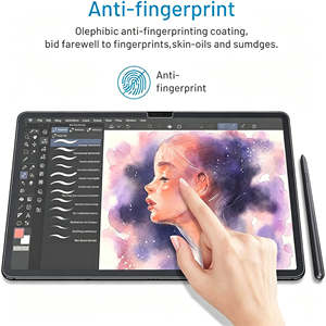 ฟิล์มกันรอยหน้าจอ ODM Paper Drawing Feel สำหรับ Samsung Tab S7/S8/S9 Plus ป้องกันรอยนิ้วมือ ฟิล์มด้าน ป้องกันแสงสะท้อน ป้องกันแสงสีฟ้า - Product Image 3