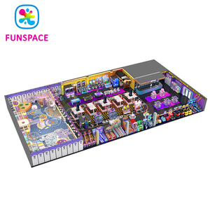 Funspace Arcade Game Center 50-1000 metros cuadrados Parque temático de atracciones Fabricante profesional Máquina de juego que funciona con monedas - Product Image 1