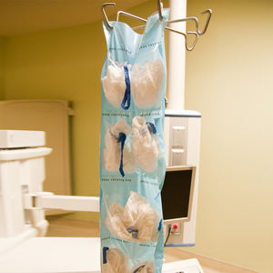 Tas penghitung spons dengan lima kompartemen sepuluh bagian dan lubang gantungan untuk rumah sakit - Product Image 1