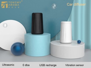 Độc Đáo Mini USB Xe Khuếch Tán Hương Thơm LED Ánh Sáng Có Thể Sạc Lại Thông Minh Xe Khuếch Tán Khuếch Tán Với Rung Cảm Biến - Product Image 4