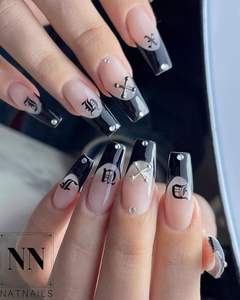 TSZS – breloques à ongles 3D pour <span class=keywords><strong>Halloween</strong></span>, Style Punk rétro gothique, alliage métallique, mélange de formes, accessoires Nail Art, décorations, <span class=keywords><strong>manucure</strong></span> DIY - Product Image 6