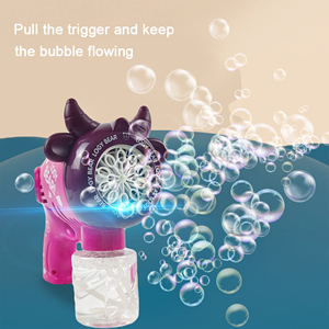 Machine à bulles d'eau pour enfants, jouets à bulles LED, pistolets à bulles automatiques pour enfants - Product Image 3