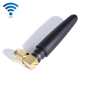 Ângulo direito Portátil 433MHZ borracha Omni GSM Antena Borracha Rod Antena para interior