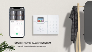 نظام إنذار 868 ميجاهرتز للاتحاد الأوروبي مع واي فاي/جي إس إم/4جي/جي بي آر إس، مصنوع من مادة إيه بي إس، صفارة إنذار 85 ديسيبل، شاشة لمس متعددة اللغات لأمن المنزل - Product Image 6