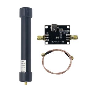 ADS-B 1090MHz Active Antenna DC5V Bias Tee Terminal <strong>Block</strong> Power Supply High Gain <strong>RF</strong> Receiving Antenna with S M A Female - Product Image 1