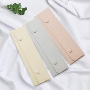 Accept Custom Logo New Design Travel Earrings <b>Necklace</b> Jewelry Organizer Microfiber Velvet Jewelry Set Pouch - Product Image 3