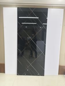 Panel de Pared Decorativo de <span class=keywords><strong>PVC</strong></span> con Diseño de Mármol Negro Impermeable, Gran Venta - Product Image 1