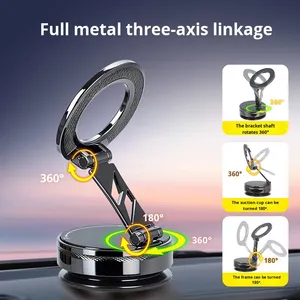 Soporte Magnético Universal para Teléfono Móvil de Coche, Antideslizante, de Metal Resistente, para Navegación en el Tablero - Product Image 3