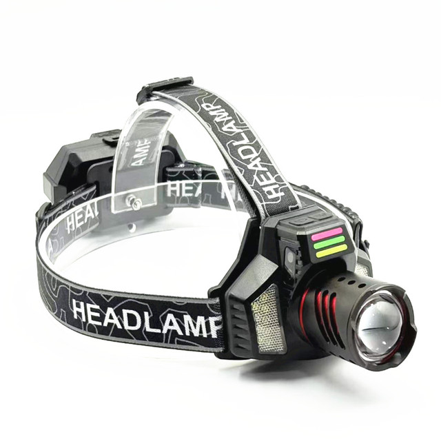 OEM High Power Waterproof Long Range Headlights Sensor Camping LED Headlamps USB Rechargeable Led Cob Headlamp 18650