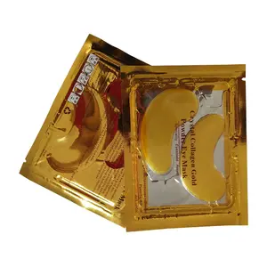 Wholesale New Crystal 24K Gold Powder Gel Collagen Eye Masks Sheet PatchにRemove BagsとDark Circles