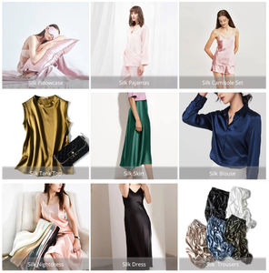 Camicetta firmata nuova <span class=keywords><strong>donna</strong></span> in vera seta da <span class=keywords><strong>donna</strong></span> con fiocco floreale giallo con volant RTS Victoria - Product Image 5