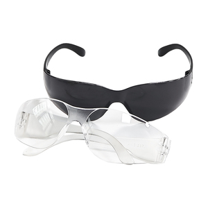 <span class=keywords><strong>Gafas</strong></span> <span class=keywords><strong>de</strong></span> Seguridad Ajustables para Adultos, Antiarañazos, Anti Impactos, ANSI Z87.1, Lentes Negras, Protección Ocular - Product Image 1