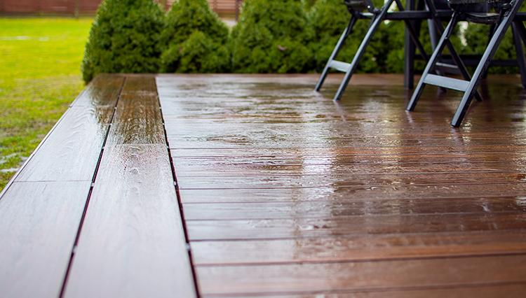 Plastic Crack Resistant WPC Decking WPC Terrace Board 140x25x2900