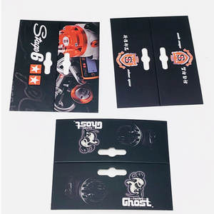 사용자 정의 종이 유로 구멍 걸이 양말 포장 폴리 백 가방 포장을위한 토퍼 카드 헤드 카드 - Product Image 3