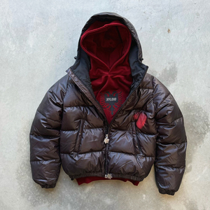 Veste d'hiver chauffante hydrochromique personnalisée, résistante à l'eau, effet gonflant, haute qualité, duvet matelassé et moelleux - Product Image 1